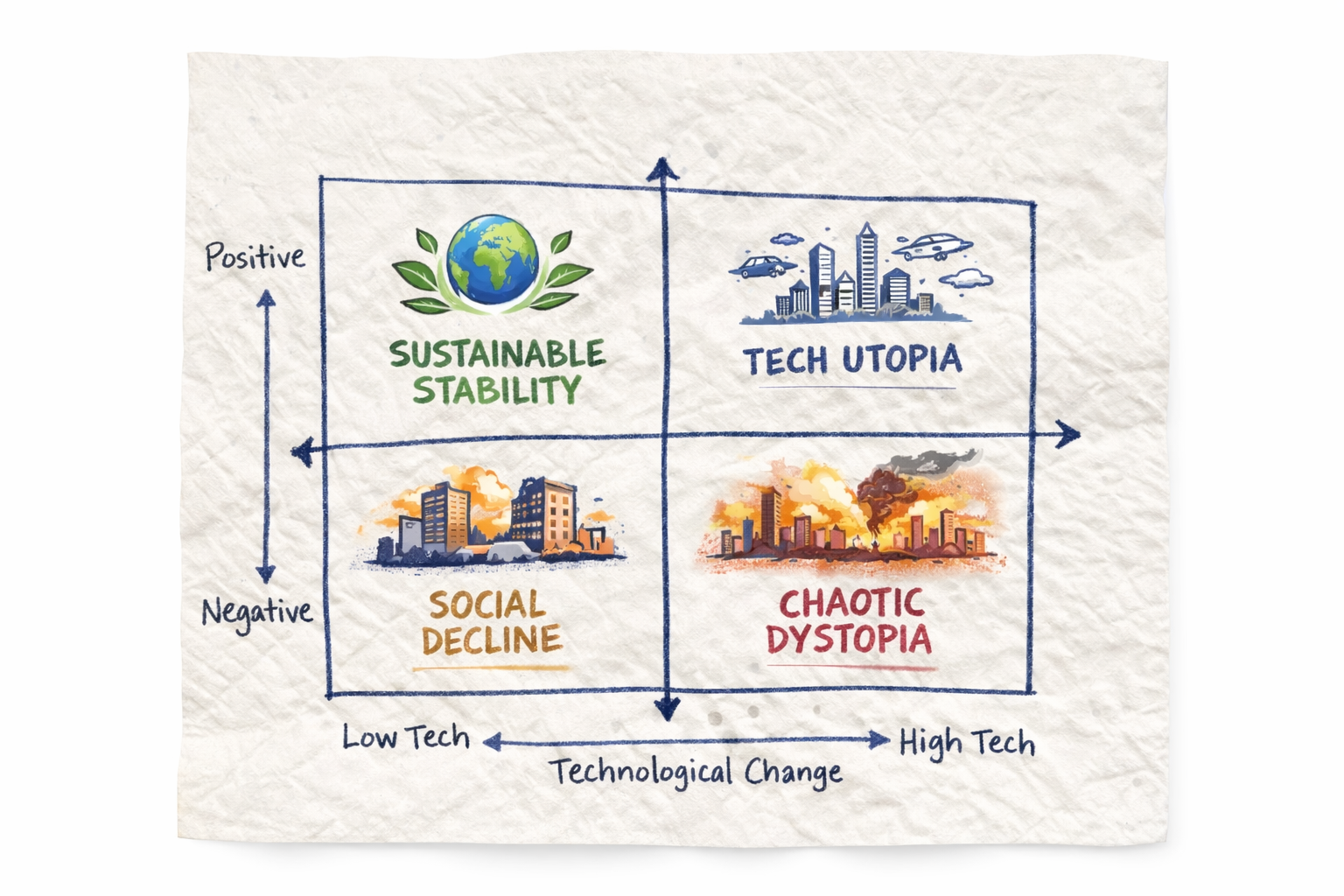 Scenario planning matrix
